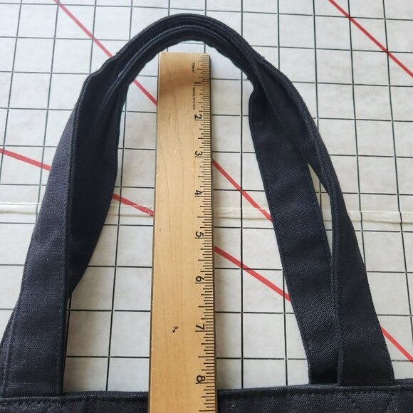 Victoria's Secret Sequin Lip Zip Shoulder Tote Weekend Duffle Gym Black Bag - Picture 13 of 16